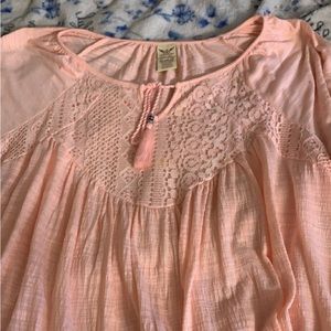 Light pink blouse